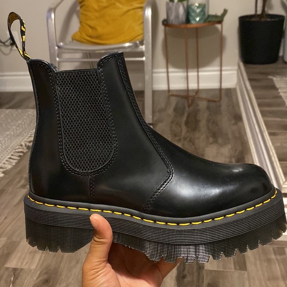 Brand New Platform Doc Martens 2976 Quad Boots - Picture 5 of 7